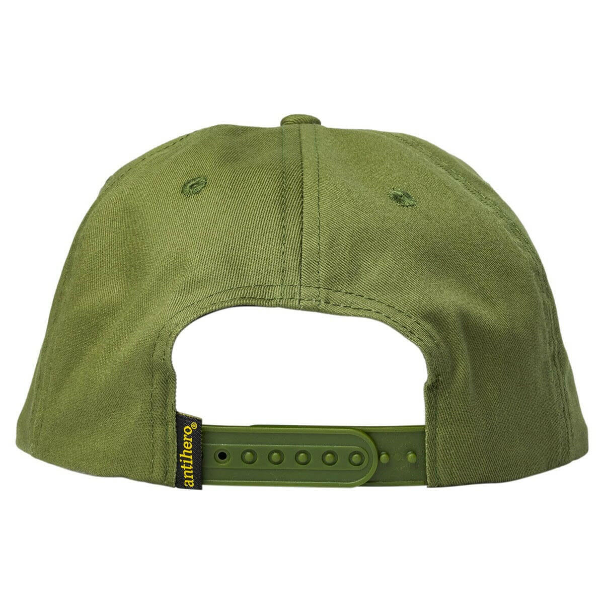 Anti Hero - Basic Eagle Snapback Olive/Yellow.