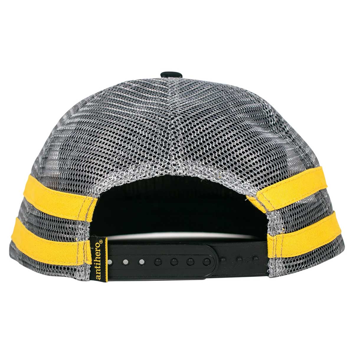 Anti Hero Basic Eagle Trucker Black/Charcoal/Yellow Back