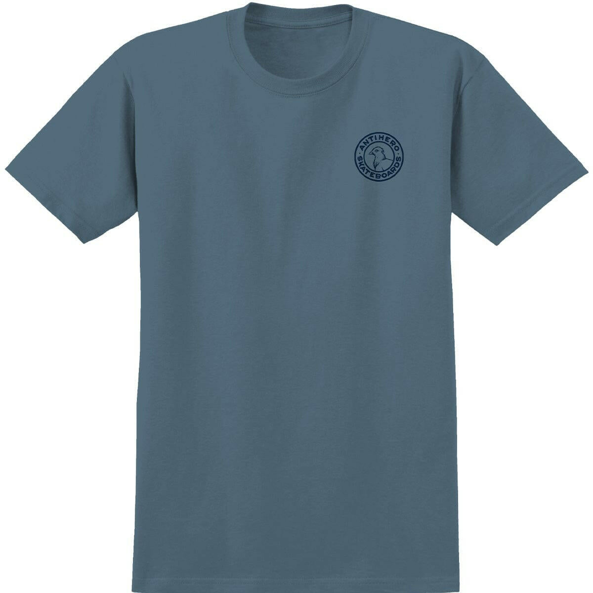 Anti Hero - Basic Pigeon Round DBL Tee Indigo Blue.