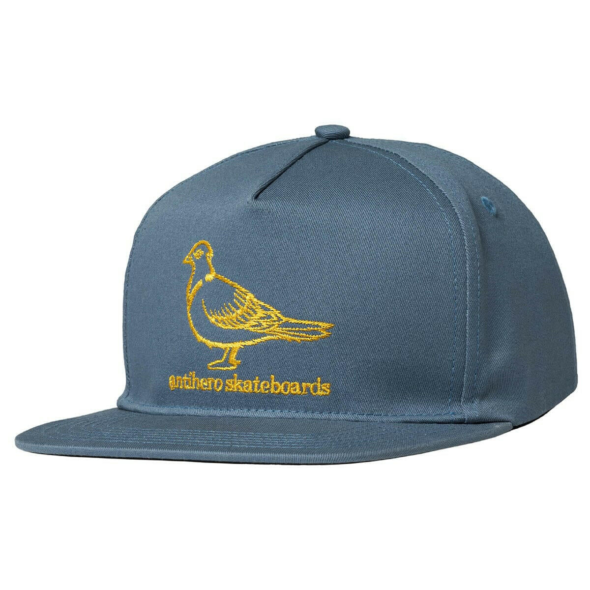Anti Hero - Basic Pigeon Snapback Slate/Orange.