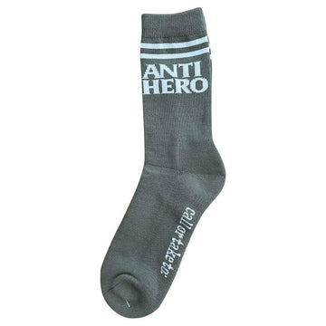 Anti Hero - Black Hero If Found Socks Grey/White.