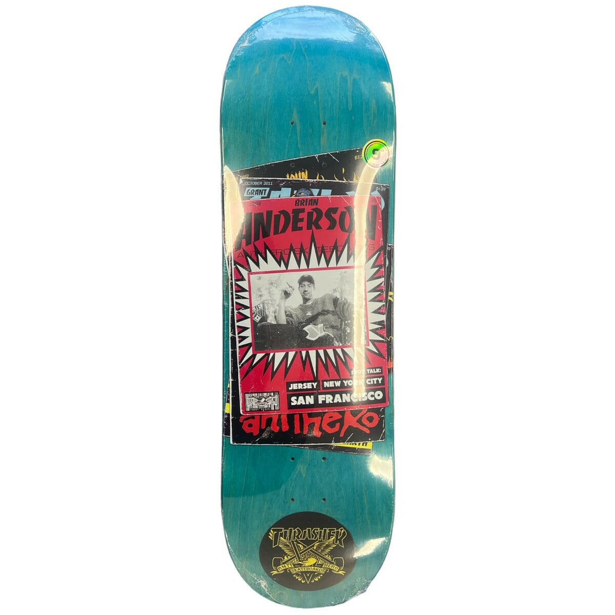 Anti Hero - Brian Anderson Thrasher 9.0 Skateboard Deck.