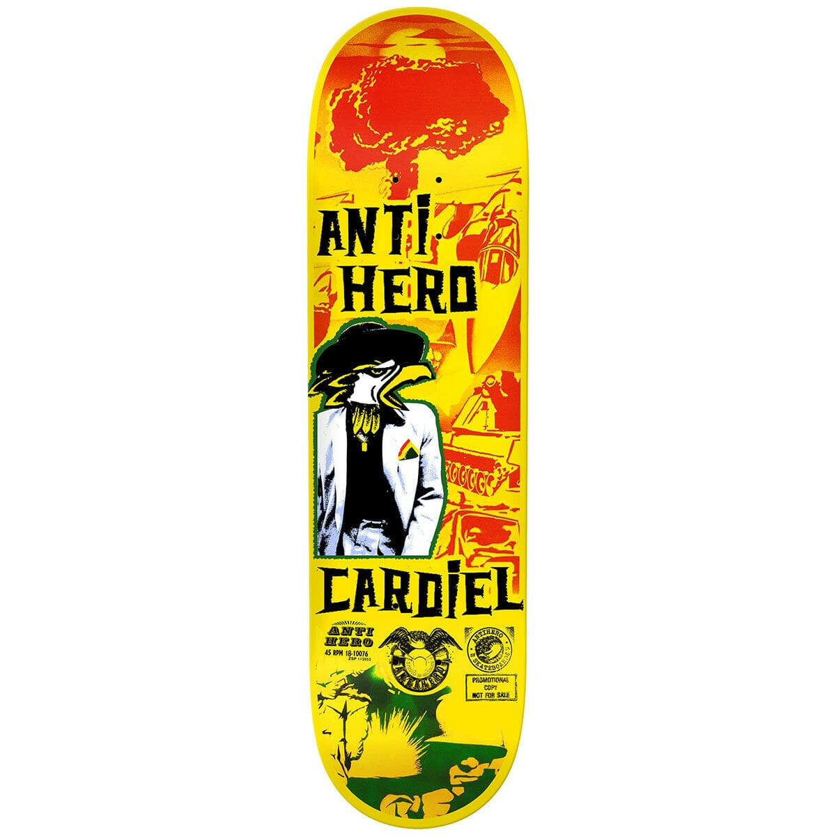Anti Hero - John Cardiel Selector 8.62 Skateboard Deck.