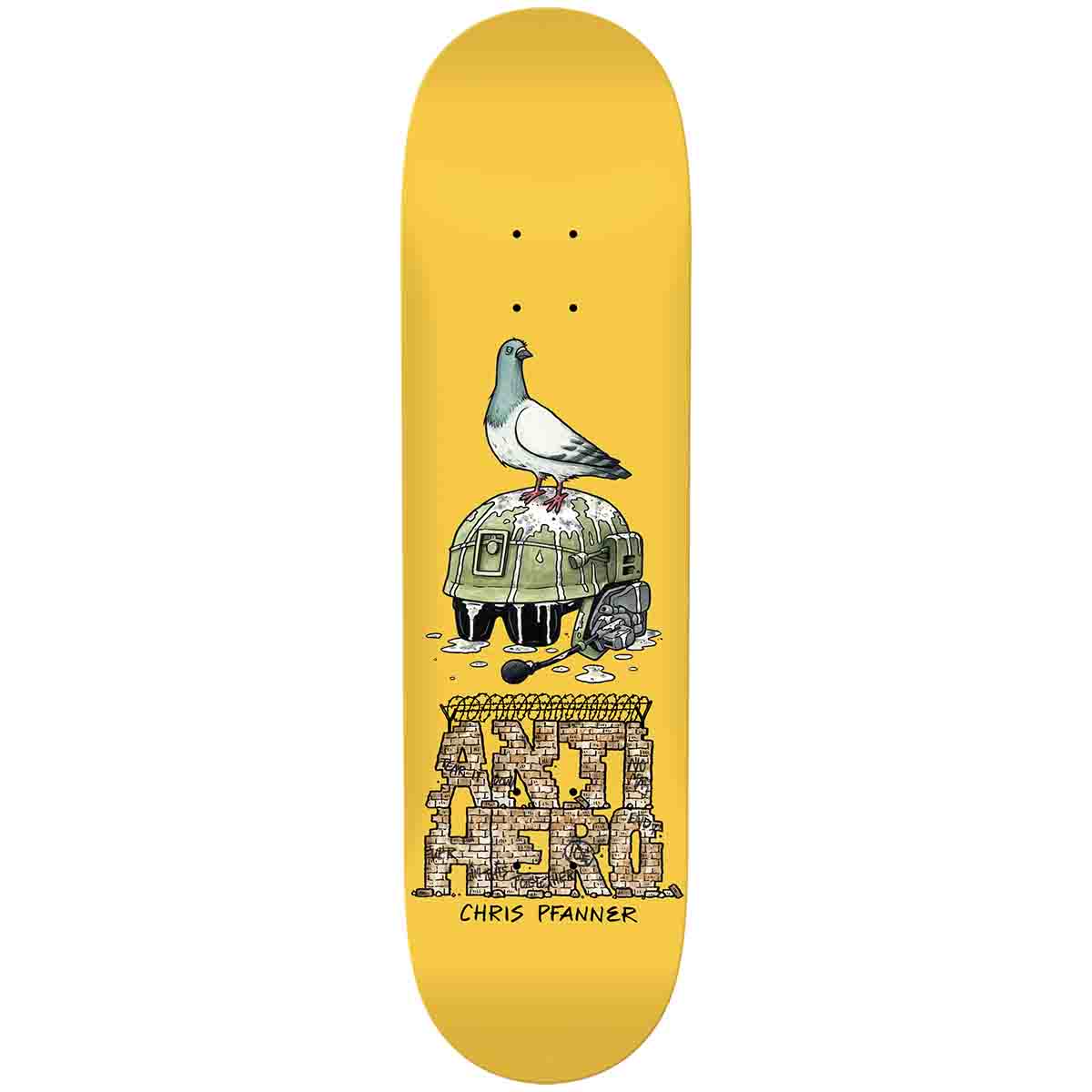 Anti Hero Chris Pfanner Liberated 8.25 Skateboard Deck