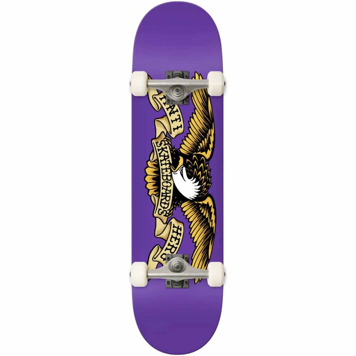 Anti Hero Classic Eagle Purple 7.3 Complete Skateboard