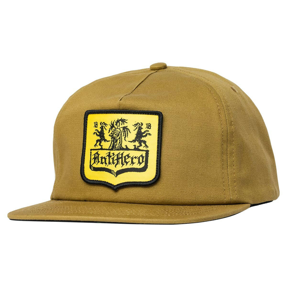 Anti Hero - Coat of Arms Snapback Tan.