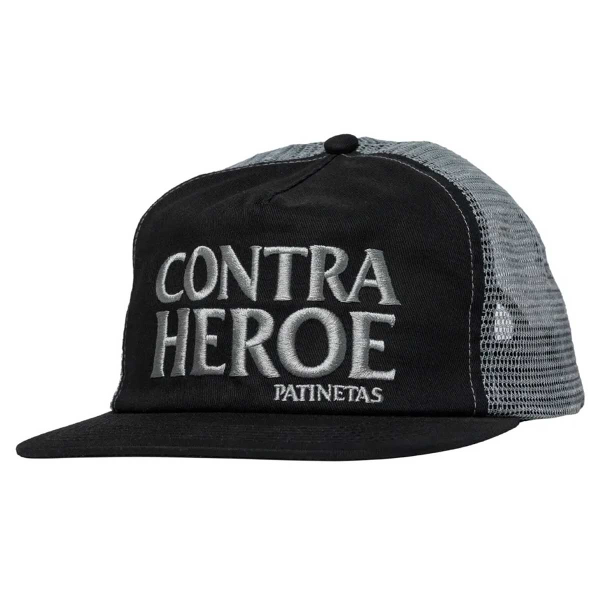 Anti Hero Contra Heroe Trucker Black/Charcoal Front