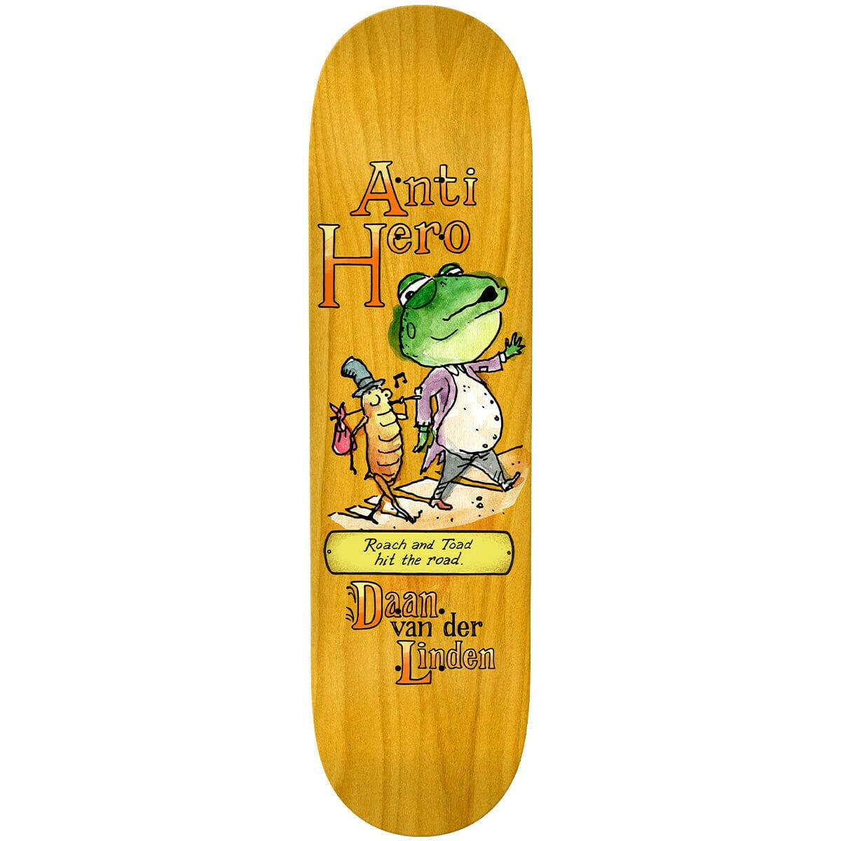 Anti Hero - Daan Roach and Toad 8.28 Skateboard Deck.