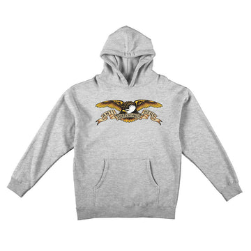 Anti Hero - Eagle Hoodie Heather Grey.