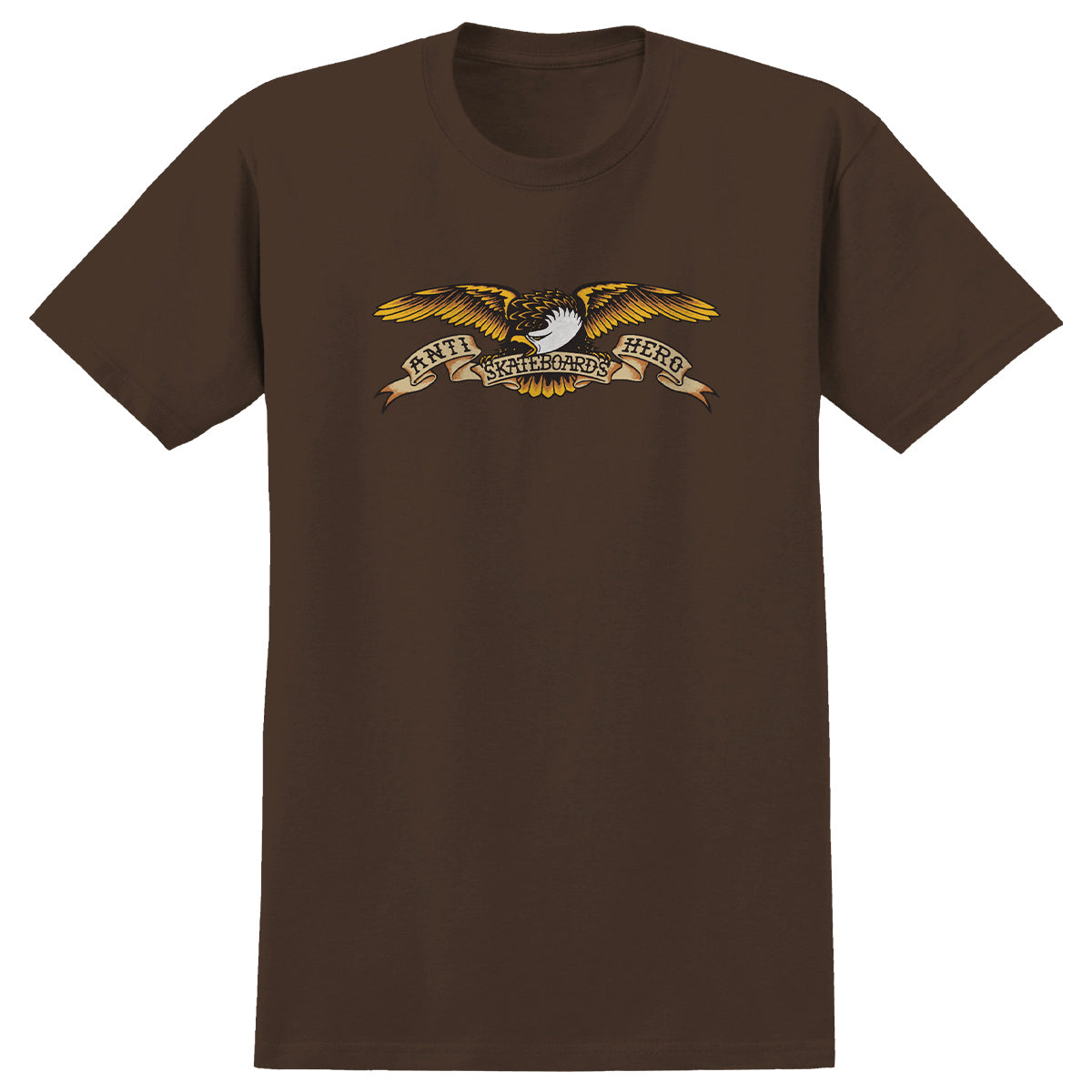 Anti Hero Eagle Ringspun Tee Brown
