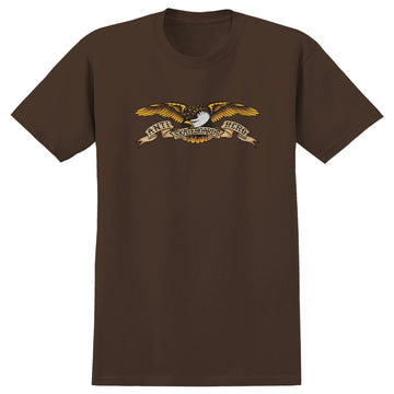 Anti Hero Eagle Ringspun Tee Brown