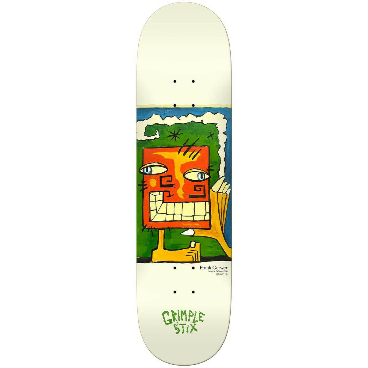 Anti Hero - Frank Gerwer Grimplestix Fine Art 8.38 Skateboard Deck.