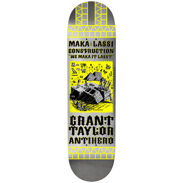 Anti Hero Grant Taylor Makalassi Construction DBX 8.5 Skateboard Deck