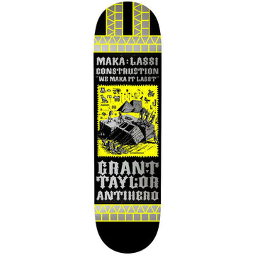 Anti Hero - Grant Taylor Makalassi Construction 8.75 Skateboard Deck.