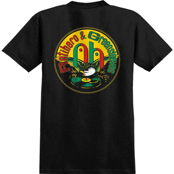 Anti Hero - Greensleeves Tee Black.