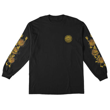 Anti Hero - Grimple Sleeve L/S Tee Black.