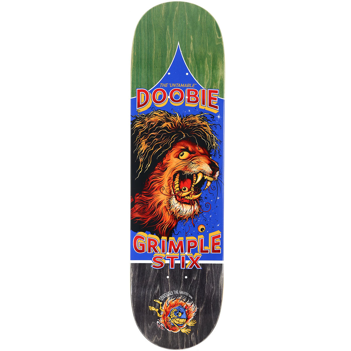 Anti Hero Doobie Grimplestix Obvious Greats 8.5 Skateboard Deck