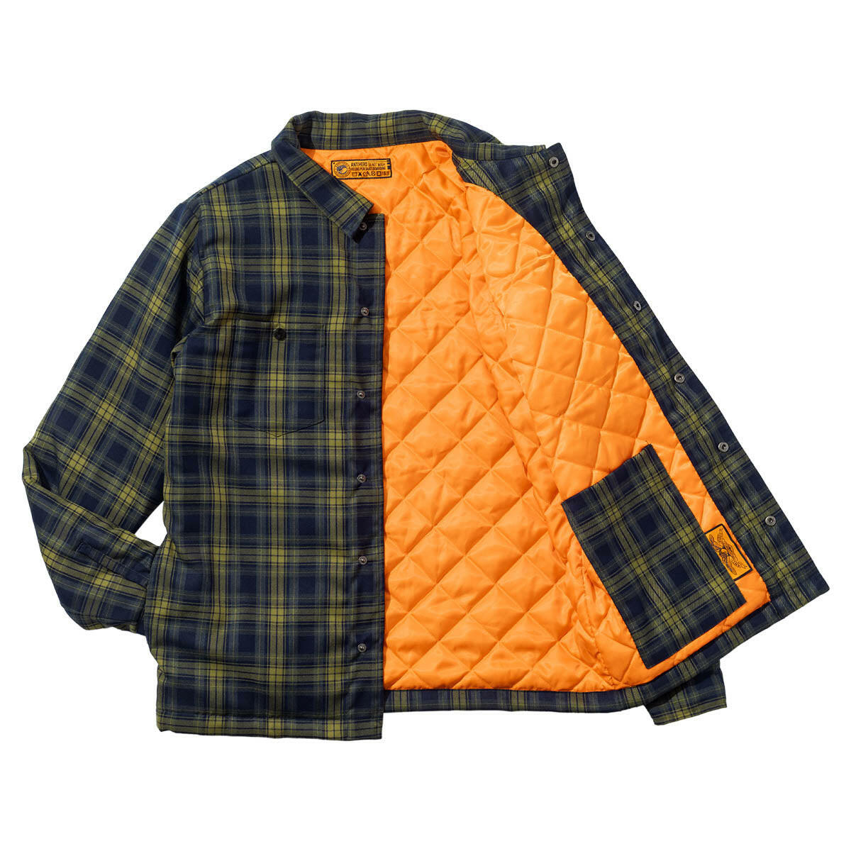 Anti Hero - Hecho Por Skate Shirt Jacket Plaid.