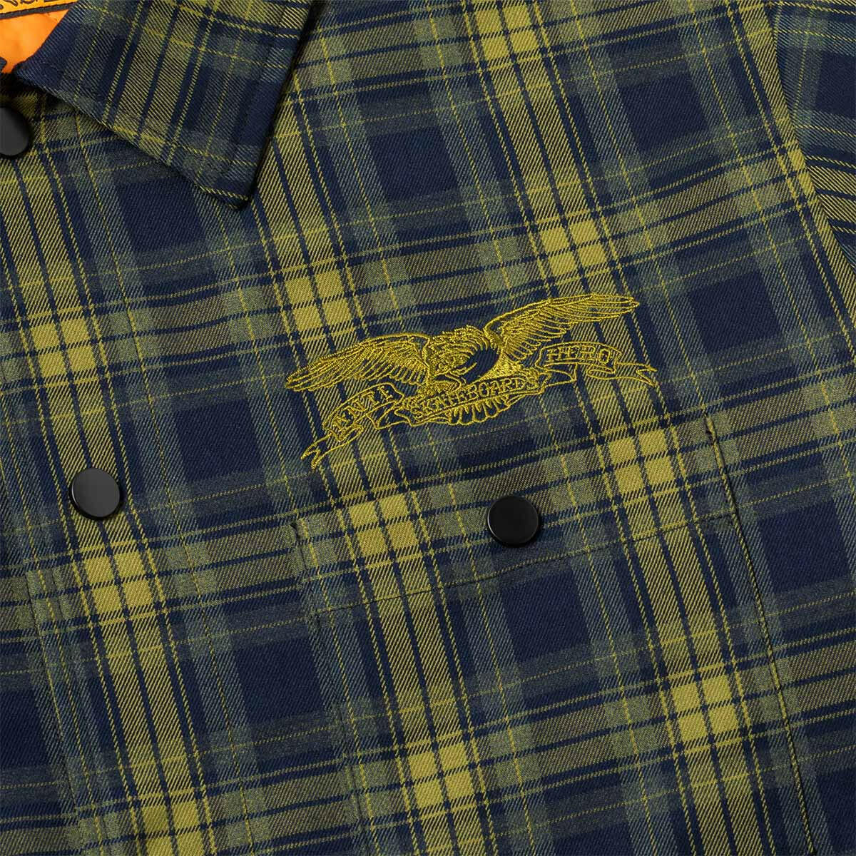 Anti Hero - Hecho Por Skate Shirt Jacket Plaid.