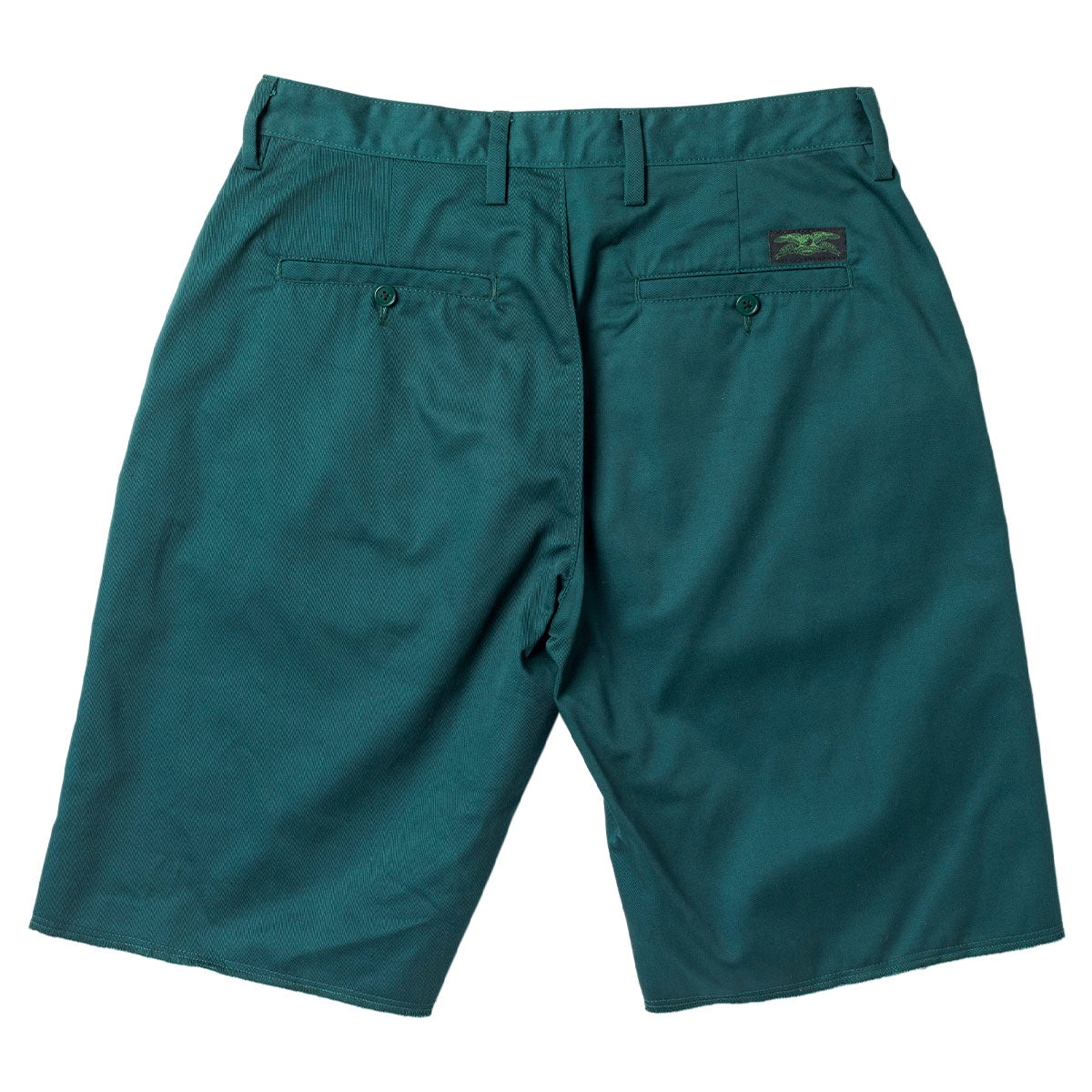 Anti Hero Hecho Por Skate Shorts Dark Green Back