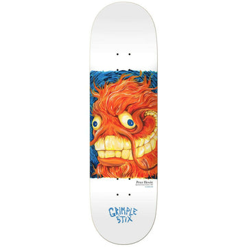 Anti Hero - Peter Hewitt Grimplestix Fine Art 9.02 Skateboard Deck.