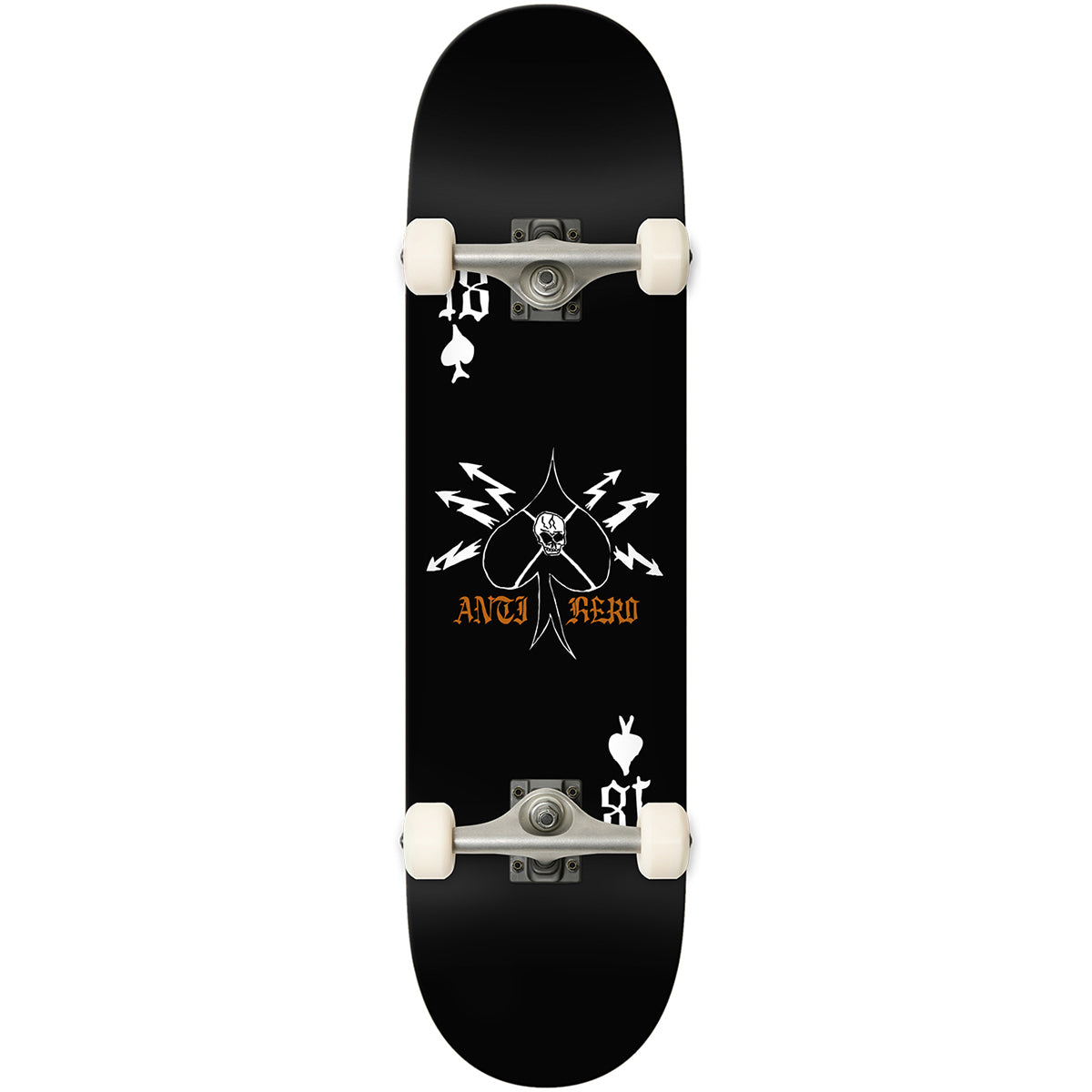 Anti Hero High Card 8.25 Complete Skateboard.