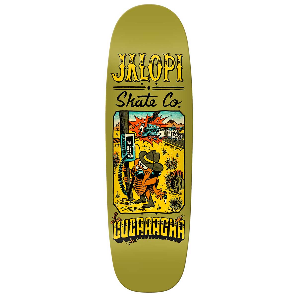 Anti Hero Jalopi Cucaracha 9.69 Skateboard Deck