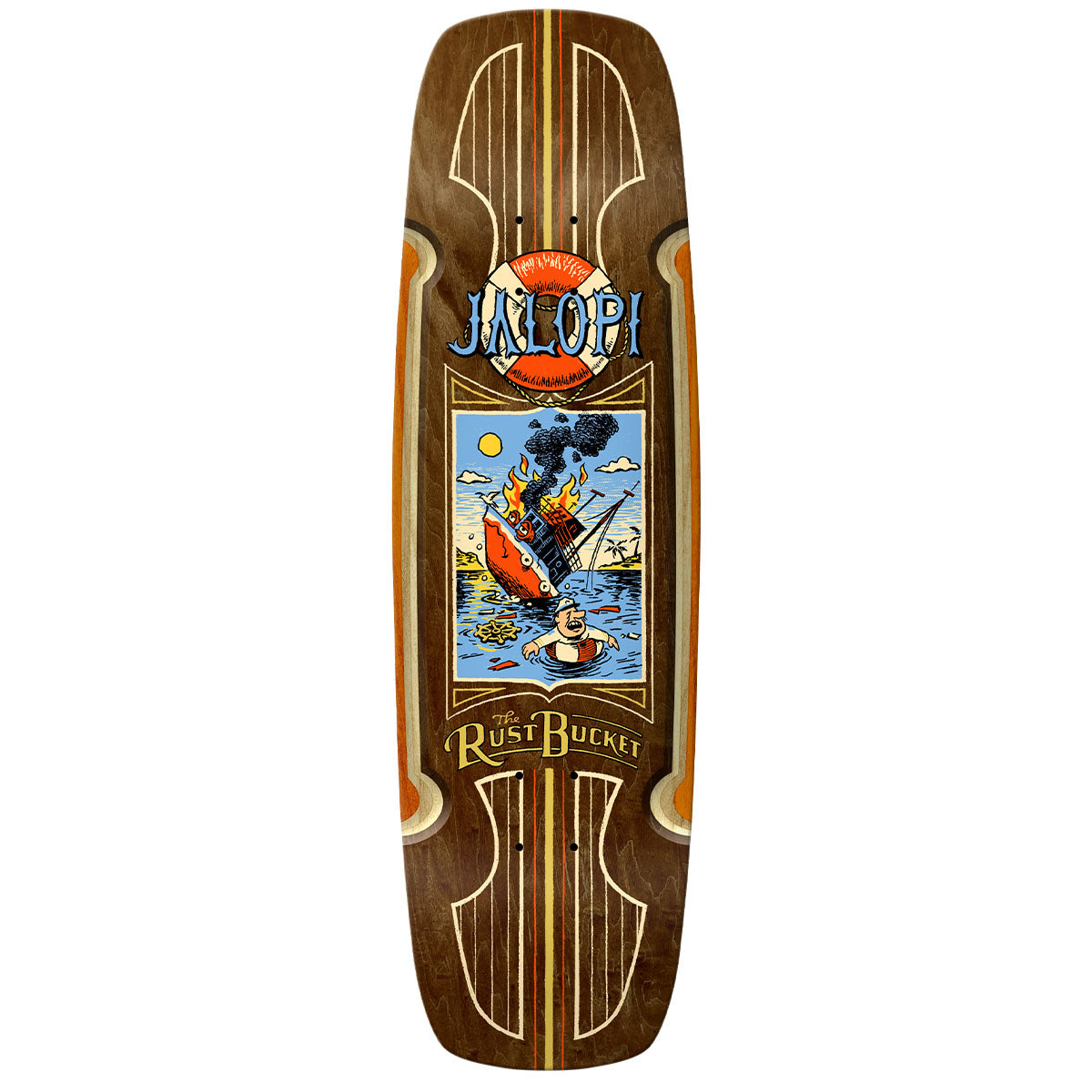 Anti Hero Jalopi The Rust Bucket 9.2 Skateboard Deck