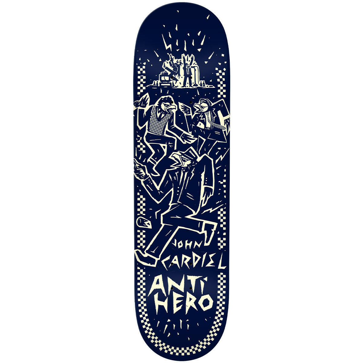 Anti Hero - John Cardiel Ruder Bwoys 8.62 Skateboard Deck.