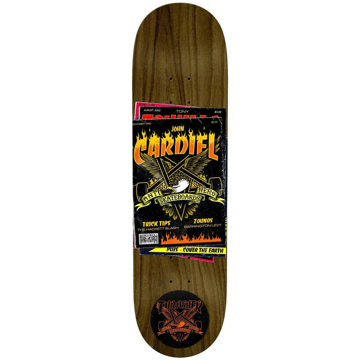 Anti Hero - John Cardiel Thrasher 8.62 Skateboard Deck.