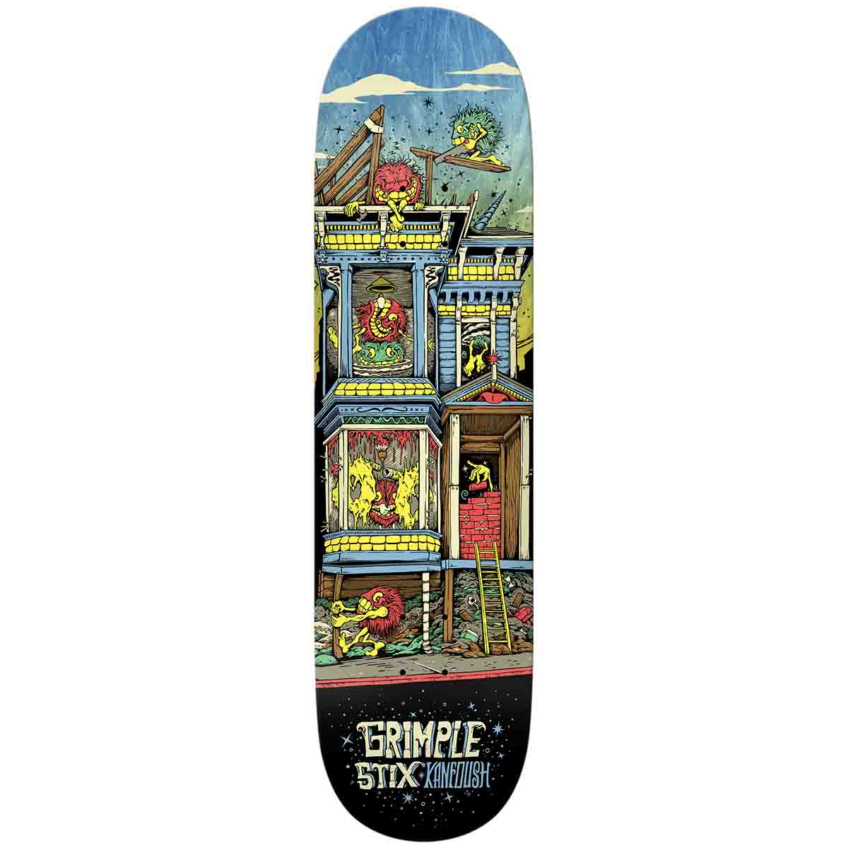 Anti Hero Austin Kanfoush Grimplestix Victorians 8.75 Skateboard Deck
