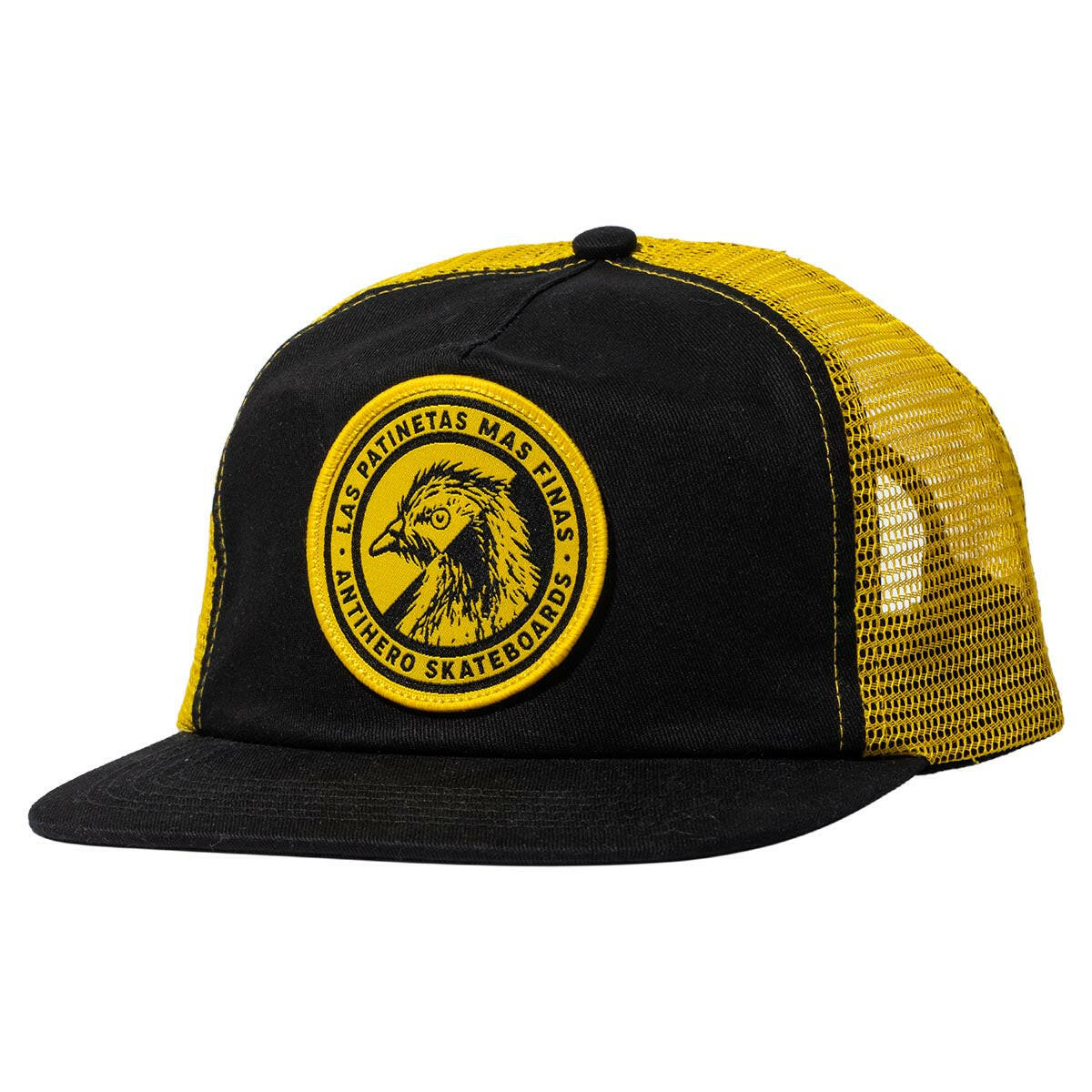 Anti Hero - Las Patinetas Snapback Black/Gold.