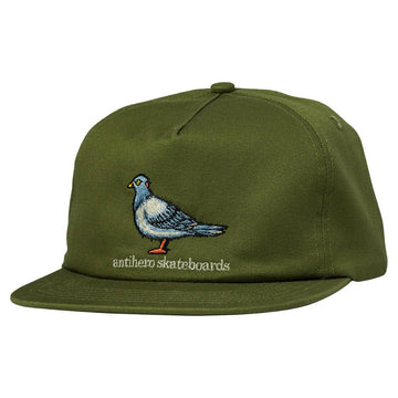 Anti Hero - Lil Pigeon Snapback Safari Green.