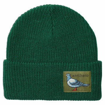 Anti Hero - Lil Pigeon Label Cuff Beanie Dark Green/Moss.
