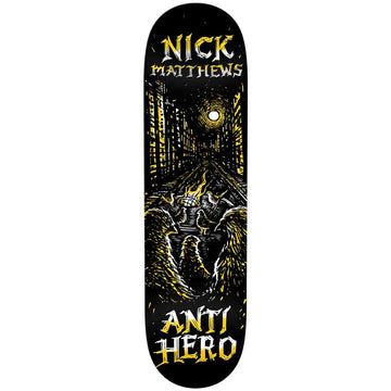 Anti Hero Nick Matthews Fireside 8.5 Skateboard Deck