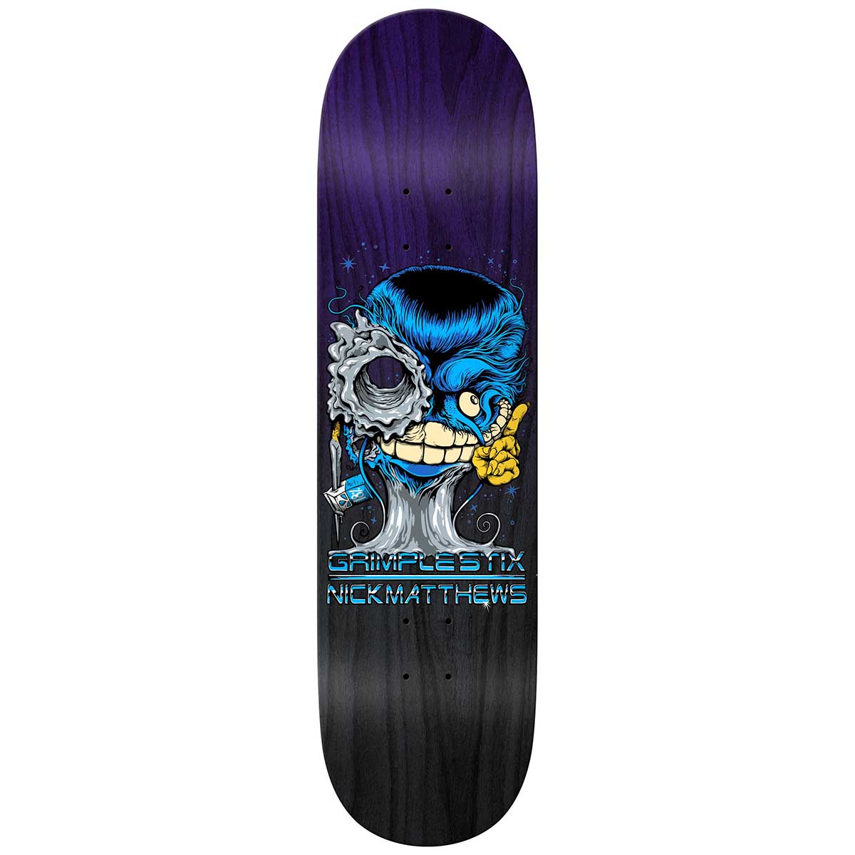 Anti Hero Nick Matthews Grimplenator 8.5 Skateboard Deck