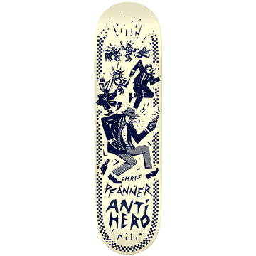 Anti Hero - Chris Pfanner Ruder Bwoys 8.25 Skateboard Deck.