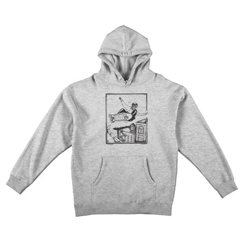 Anti Hero Phelps Lance Hoodie Heather Grey