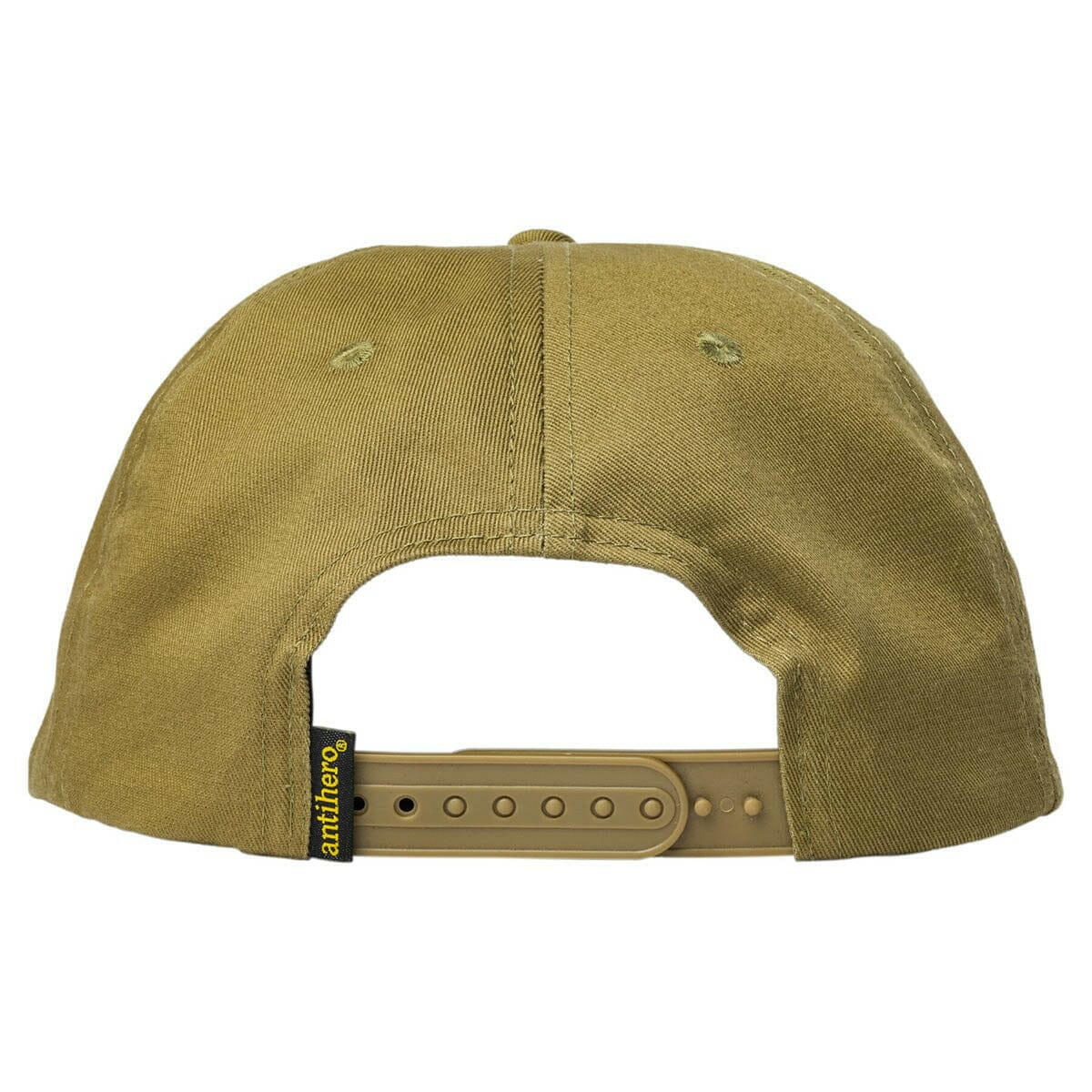 Anti Hero - Pigeon Round Snapback Khaki.
