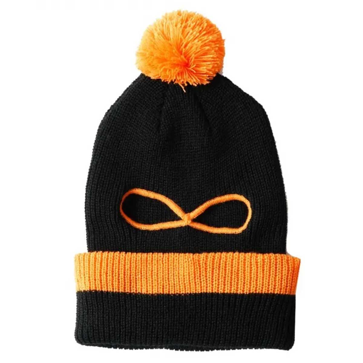 Anti Hero Pomski Knit Balaclava Black/Orange
