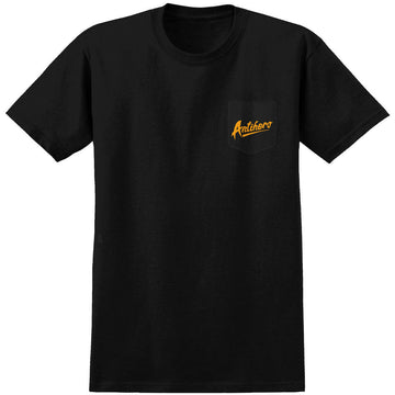 Anti Hero - Refrescos Pocket Tee Black.