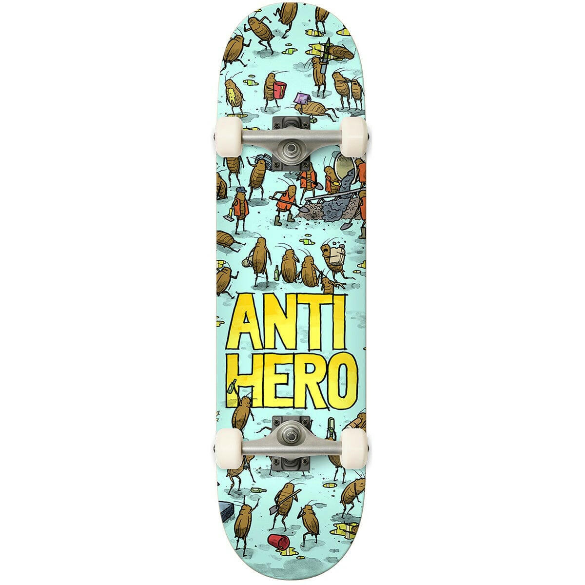 Anti Hero - Roached Out 7.75 Complete Skateboard.