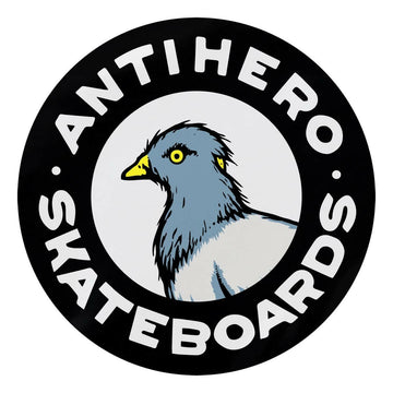 Anti Hero - Round Pigeon 3.5" Sticker.