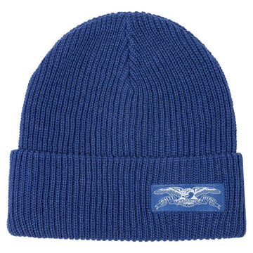 Anti Hero - Stock Eagle Label Cuff Beanie Blue.
