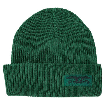 Anti Hero - Stock Eagle Label Cuff Beanie Green/Black.