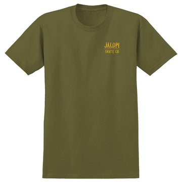 Anti Hero - Stop Pollution Tee Heather Army.