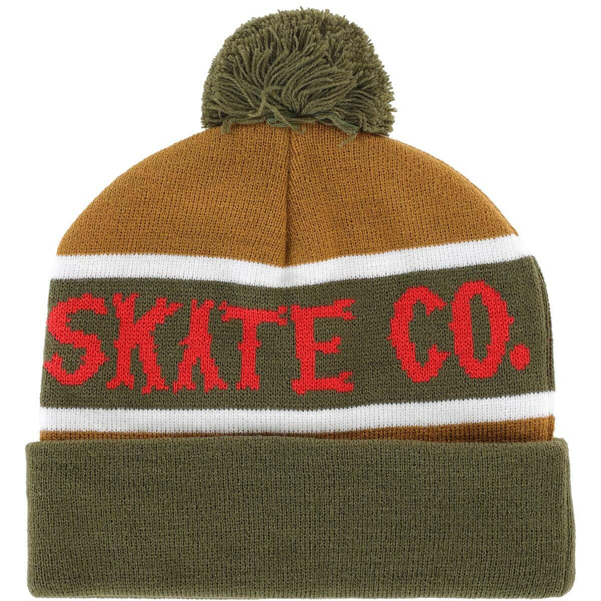 Anti Hero - Zambony Pom Beanie Olive.