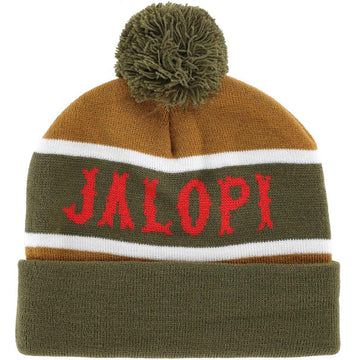 Anti Hero - Zambony Pom Beanie Olive.