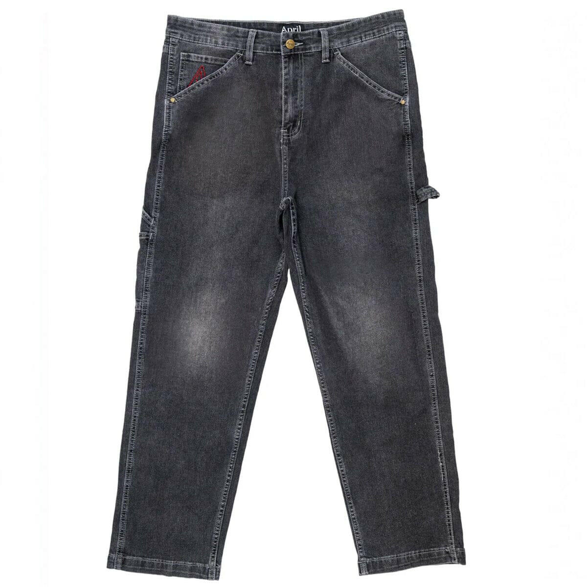 April - Carpenter Jeans Washed Black.
