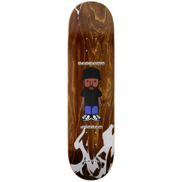 April - Dashawn Jordan Character 8.5 Skateboard Deck.